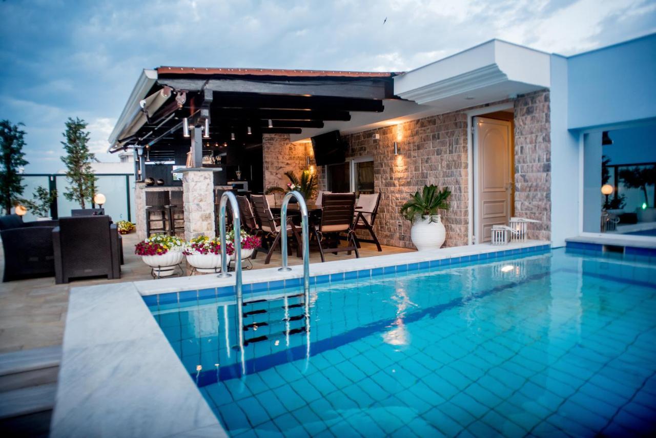 Апартаменты Luxury Penthouse With Private Pool Превеза Экстерьер фото